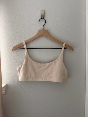 Mate The Label Organic Stretch Scoop Bra. Size Large.